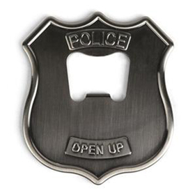 Abrebotellas placa policía Abrebotellas placa policía