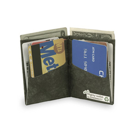 Mini Cartera Mighty Wallet Piel Negra Mini Cartera Mighty Wallet Piel Negra