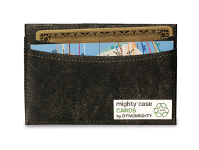 Tarjetero Mighty Wallet Piel Negra
