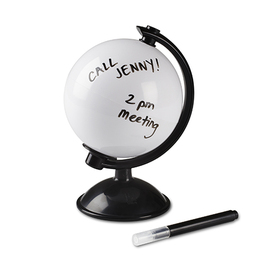 Pizarra globo de color negro