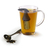 Infusor de té con forma de ballena con tapa para llevar