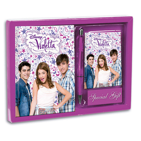 Set diario y listín Violetta Disney Passport