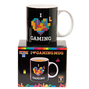 Tetris taza mug I heart gaming