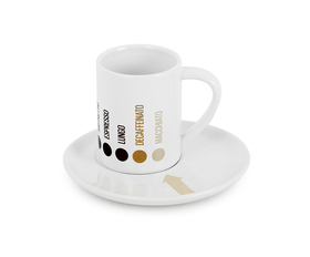 Taza espresso Barista (4 unidades) de cerámica