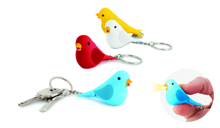 Llavero pajaro Tweet con sonido