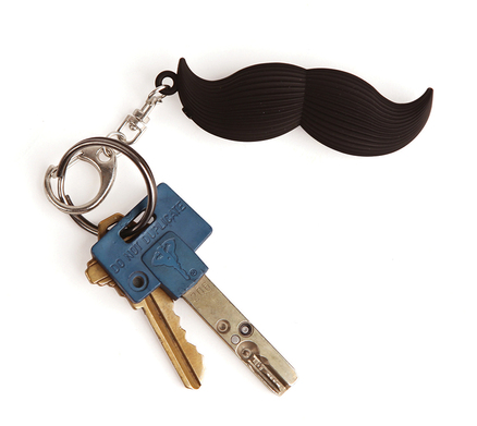 Llavero en forma de bigote con sonido Llavero en forma de bigote con sonido