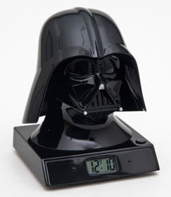 Despertador digital tridimensional con sonido y proyección de hora Star Wars