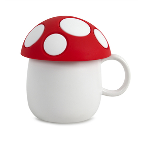 Taza Fungo cerámica y silicona