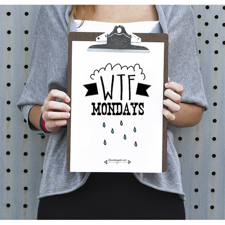 Lámina original WTF Mondays
