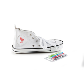 Estuche personalizable en forma de bamba