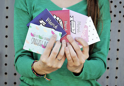 Mighty Wallet blanca personalizada Yo soy tu madre