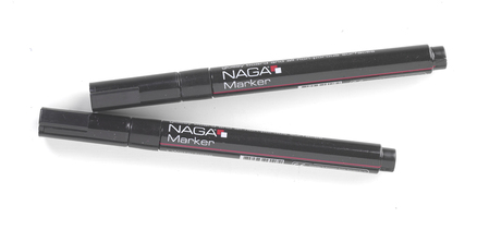 Rotulador Negro D.10 Mm (2 Unidades)