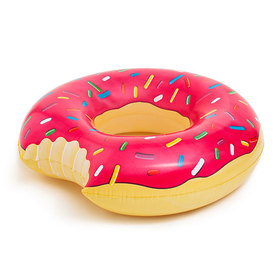 Flotador hinchable donut gigante rosa